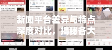 新聞平臺(tái)差異與特點(diǎn)深度對(duì)比，揭秘各大新聞?lì)^條的優(yōu)劣