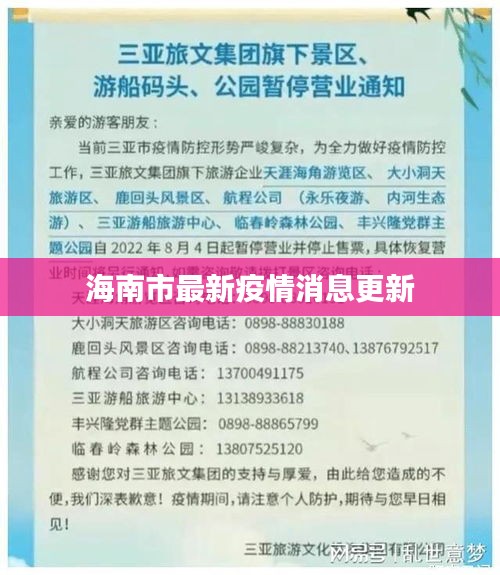海南市最新疫情消息更新