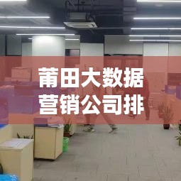 莆田大數(shù)據(jù)營銷公司排行榜揭曉！前三名公司推薦