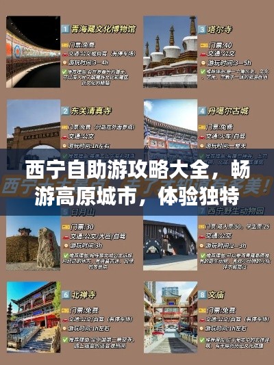 西寧自助游攻略大全，暢游高原城市，體驗獨特風情！
