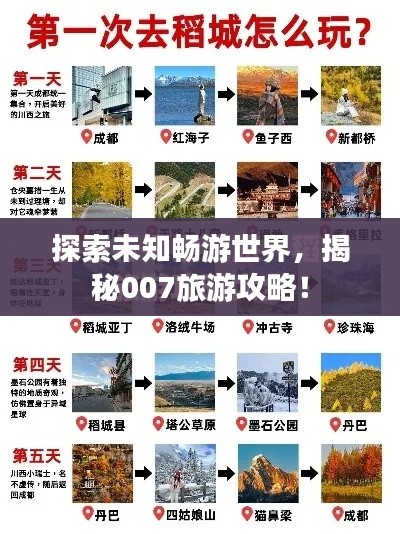 探索未知暢游世界，揭秘007旅游攻略！