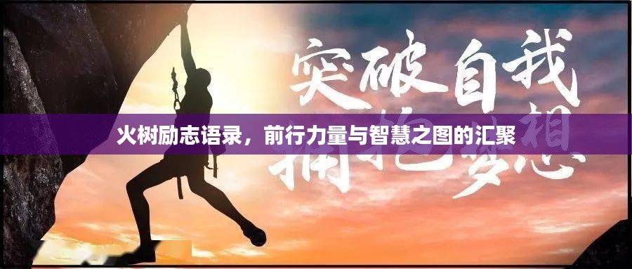 火樹(shù)勵(lì)志語(yǔ)錄，前行力量與智慧之圖的匯聚