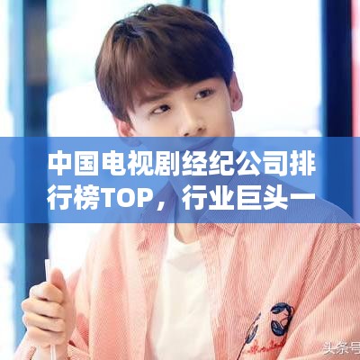 中國電視劇經(jīng)紀公司排行榜TOP，行業(yè)巨頭一覽
