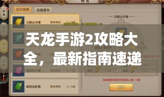 天龍手游2攻略大全，最新指南速遞！
